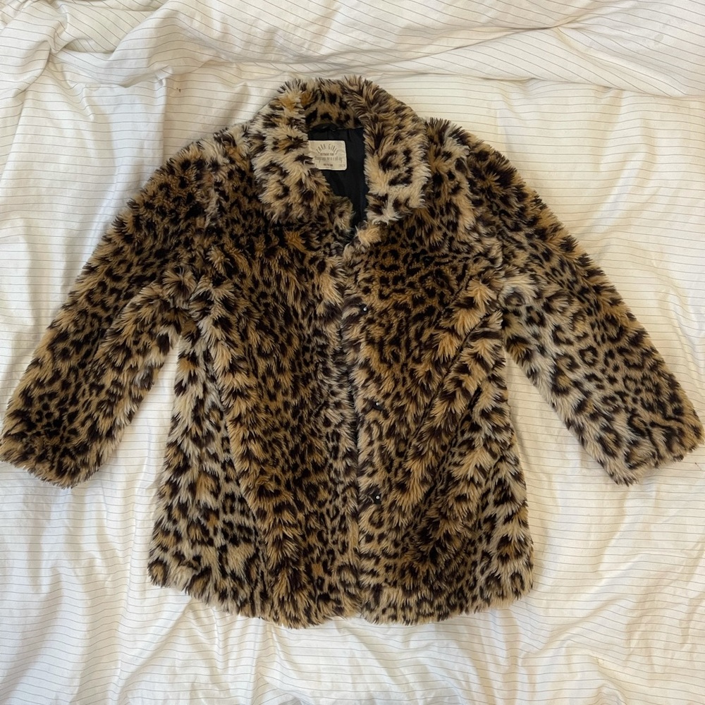 Leopard coat from Zara - girls size 8